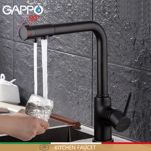 Gappo Kitchen Faucet Filtered Water Tap Sink Black Crane Torneira Grifo
De Cocina Torneira De Cozinha Com Filtro De Agua G4399-1 96.21 USD