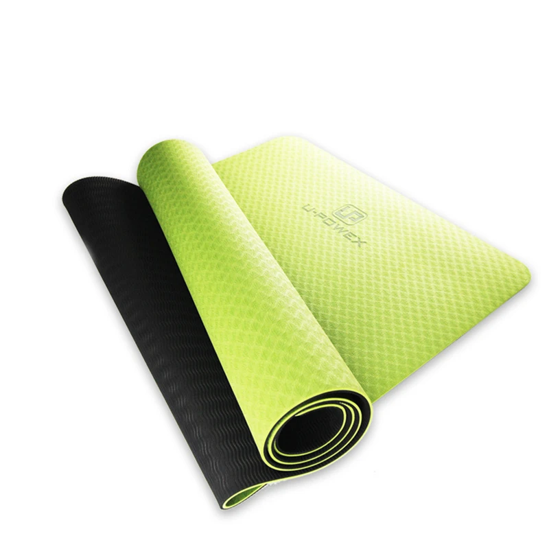 183cmX61cm коврик для занятий фитнесом йогой коврики спортом массажные с резиновым