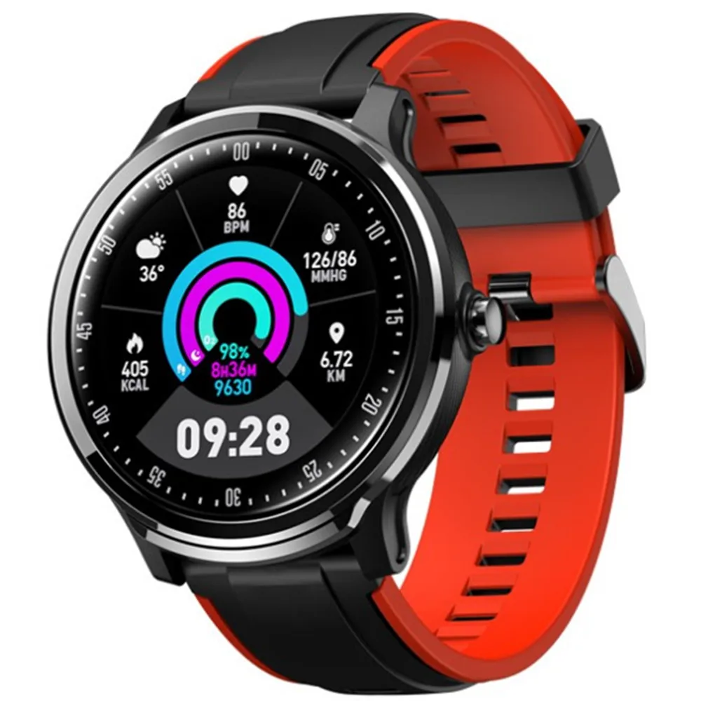

Smart Watch Heart Rate Blood Pressure ECG Weather Sports Running Bracelet Health Fitness Tracker Cell Phone Bluetooth Wristband
