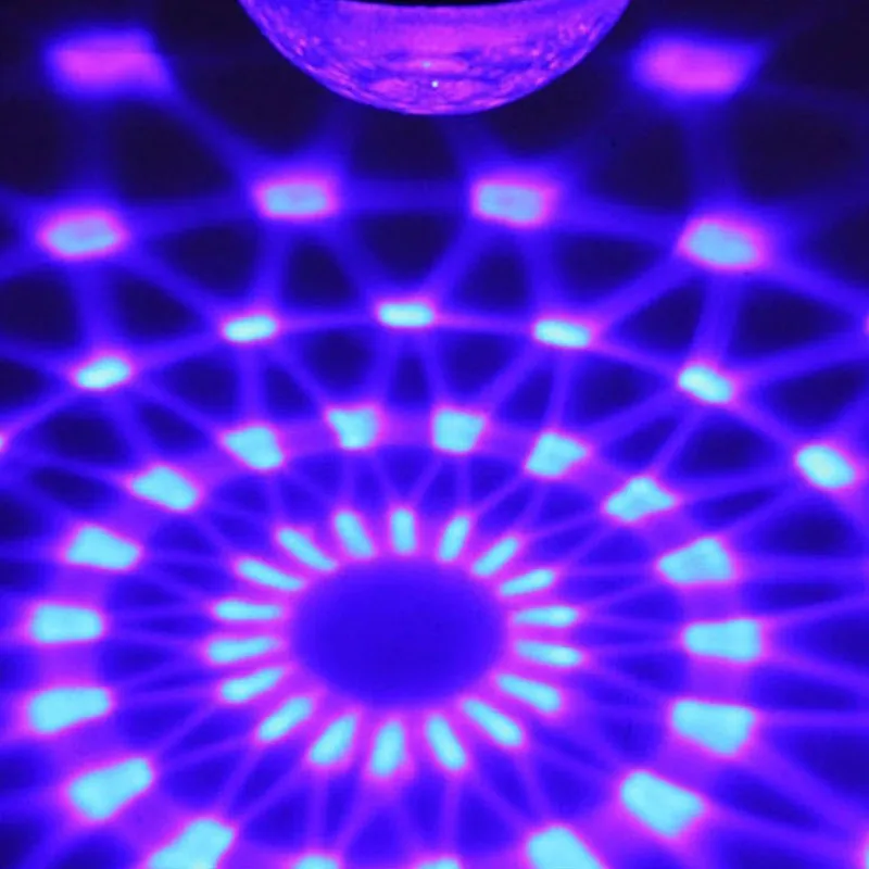 Диско светильник s вращающийся шар RGB светодиодный сценический удаленный