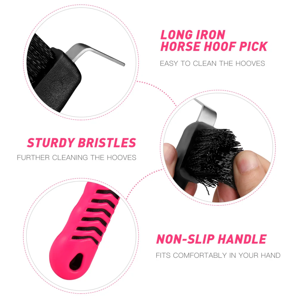 POPETPOP Мягкая рукоятка копыта уход за лошадью продукт прочный Противоскользящий