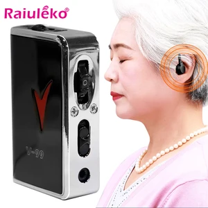 Слуховой аппарат, усилитель звука глухоты, регулируемый слуховой аппарат, портативный супер-ушной усилитель звука для пожилых людей