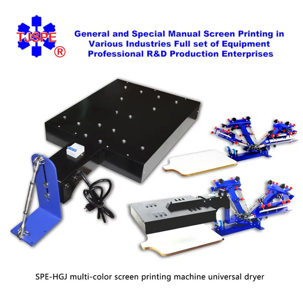 Многоцветная трафаретная печатная машина оборудование для трафаретной