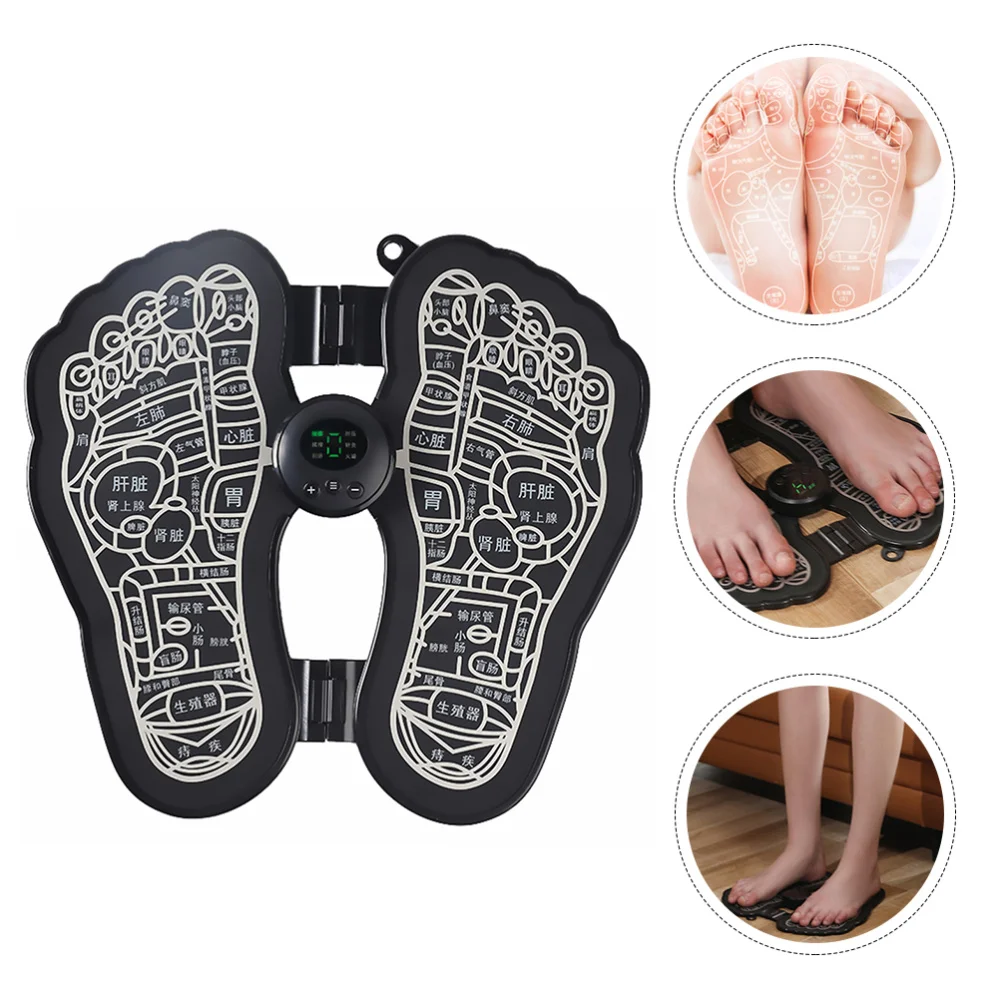 

Feet Tens Relieve Acupuncture Foot Massager USB Muscle Stimulator Acupoint Mat