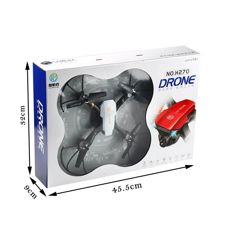 

2021 New H270 Drone 4k Pro Hd Drone With Dual Camera Drone Wifi Real-time Transmission Fpv Drone Follow Me Rc Quadcopter#b