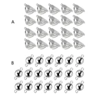20 шт., подвески для браслета, с жемчугом