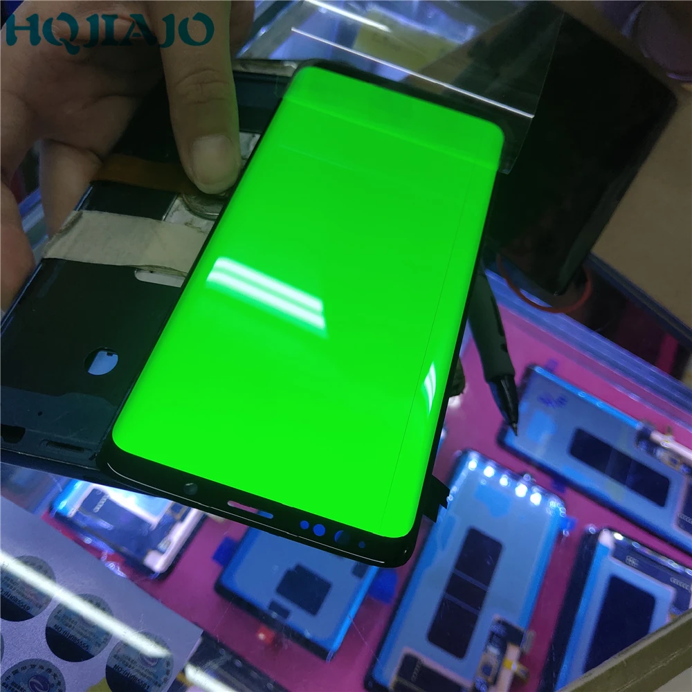 Есть линия на экране для samsung Galaxy S8 G950 G950F сенсорный экран дигитайзер ЖК-дисплей