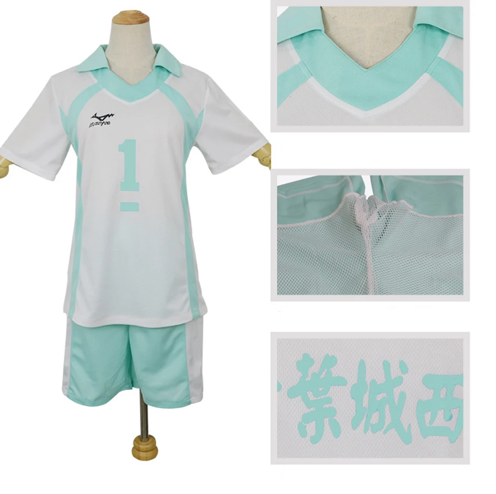 Женская футболка с рисунком из мультфильма одежда для косплея Kageyama Tobio Aoba Johsai Koushi