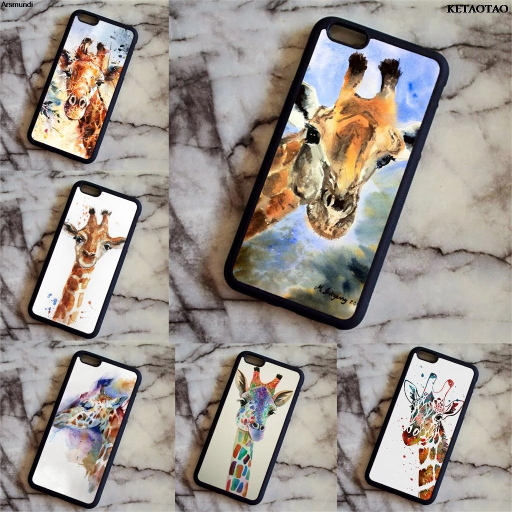 KETAOTAO Animale чехлы для мобильных телефонов из ТПУ Nero iPhone 6S 7 8 Plus X мягкий резиновый