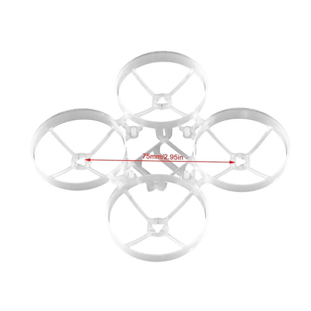 HappyModel Mobula7 V2 75 мм бесщеточный FPV корпус Tinywhoop 5 4g для радиоуправляемых гоночных