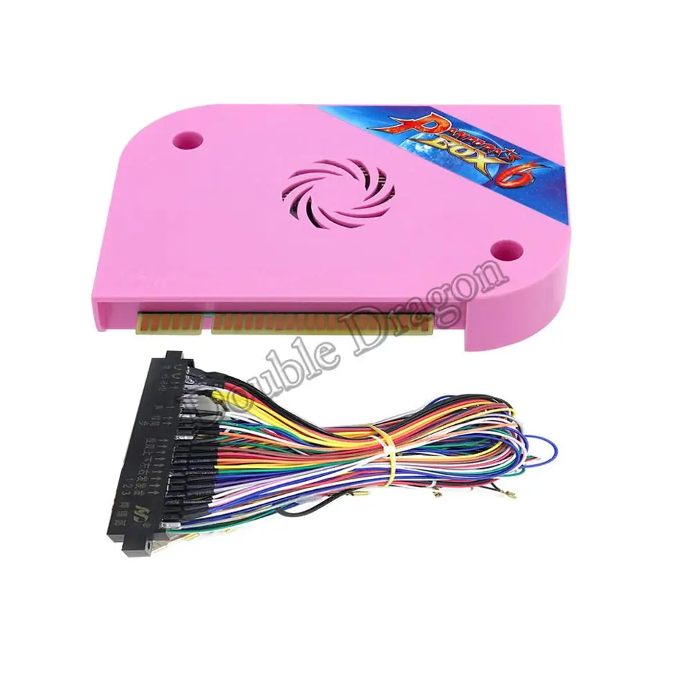 6 and 2.8mm Jamma Оригинальная Pandora Box 69 9D семейная аркадная версия аркадная машина Монетный блок программного управления материнской платы плата VGA/HMDI для блок для игрового автомата - Цвет: 6 and 2.8mm Jamma