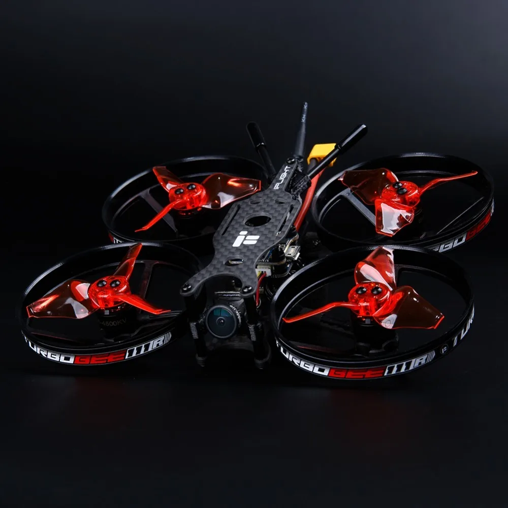 Iflight Turbobee 111r 111 мм 4S микро Fpv гоночный Дрон Bnf с Beemotor 1105 4500kv мотор/caddx Turbo Eos2 камера/emax 2327 реквизит