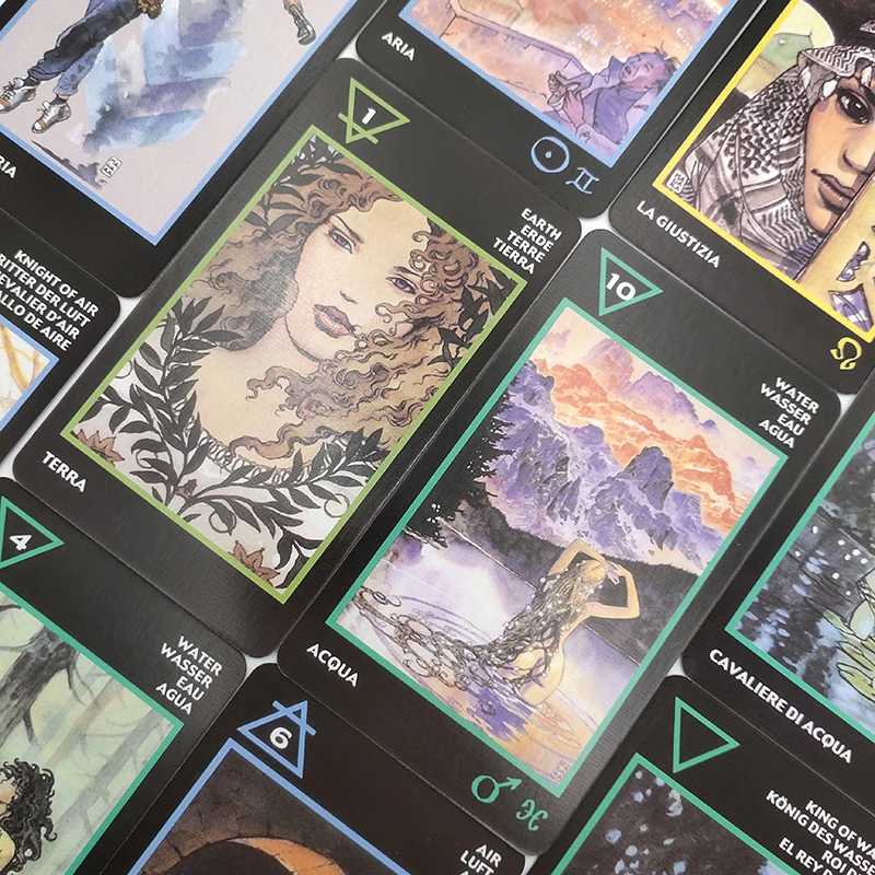 Настольные игры для мужчин и женщин пикантная сказочная колода Таро 78 листов