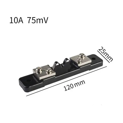 10A 75MV 1 шт. FL-2 10/15/20/30/40/5060/75/100/150/200/250/300/400A 75MV DC Токовый Шунт резисторная панель для цифровой амперметр измерительный прибор класс омметра 0 Токовый Шунт резистор - Цвет: 10A 75MV