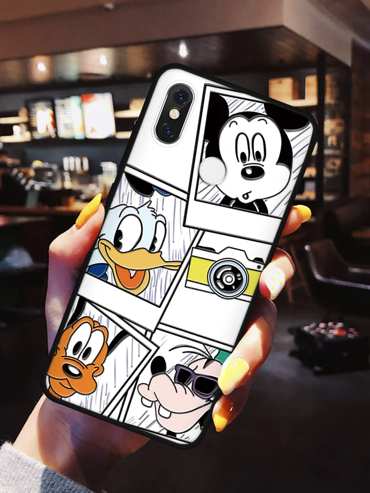 mhdsn 3D мультфильм принципиально для чехол для спортивной камеры Xiao mi Red mi 7A 6A 5 Plus K20 S2 Примечание 7 5 6 8 Pro mi A3 A1 A2 6X8 Lite 9 SE 9T F1 CC9 CC9e TPU Защитный чехол - Цвет: mhdsn