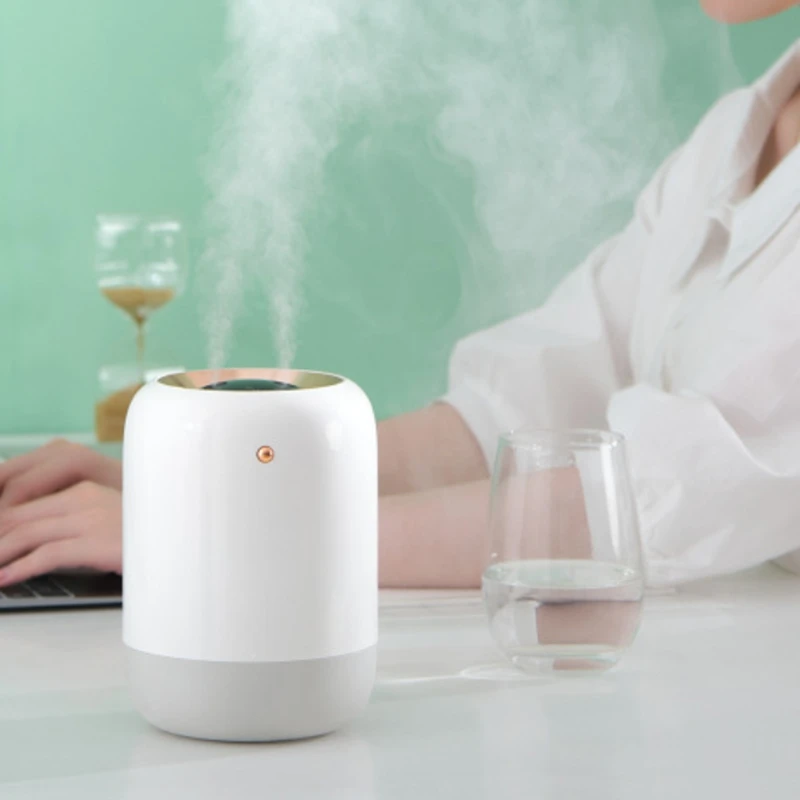 

Home Air Humidifier Double Nozzle Cool Mist Aroma Diffuser Heavy Fog Ultrasonic USB Humidificador