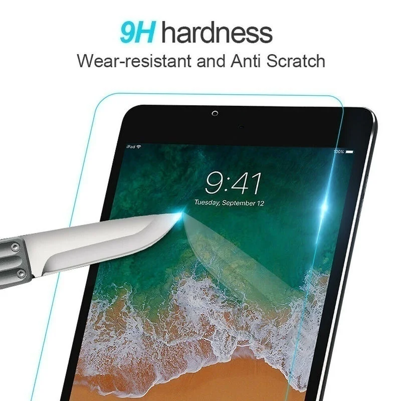 Закаленное стекло для iPad Mini 5 Air 2 3 4 2020 7-го поколения Защита экрана iPed Pro 11 10 9 7 1-3