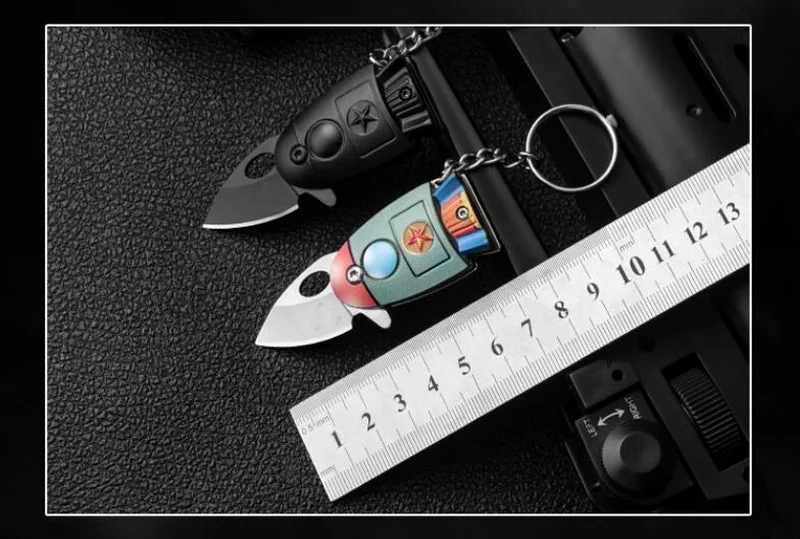 Портативный EDC инструмент из нержавеющей стали, Многофункциональный складной мини брелок маленький инструмент для выживания на открытом воздухе, подвеска