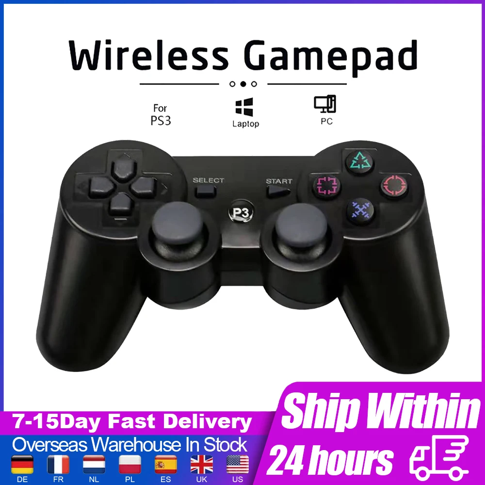 

Bluetooth Wireless Gamepad For SONY PS3 Joystick Console Gaming Gamepad Controller For Plays tation 3 Joypad Handle Accessories