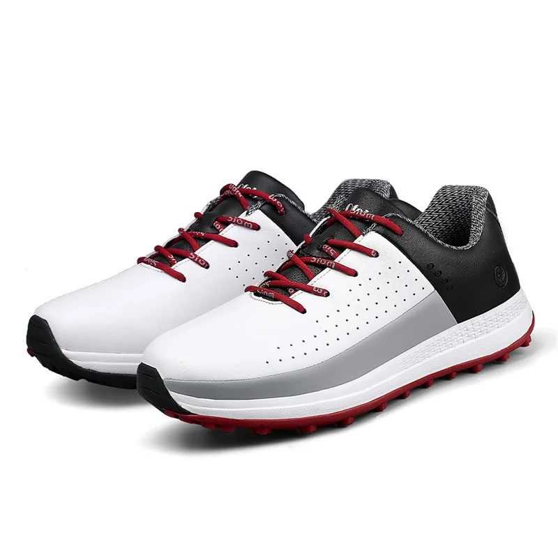 Brand Professional Men's Golf Shoes Non-slip and Waterproof Golf Training Shoes Men Spikeless Golf Shoes Golf Shoes Men