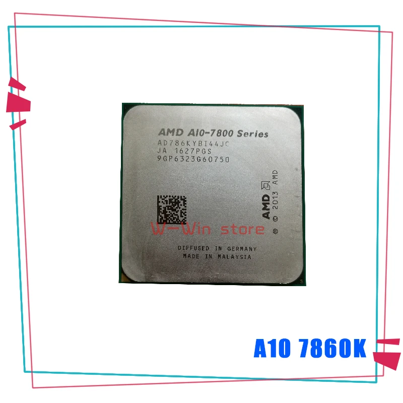 AMD A10-Series A10 7860 K A10 7860 K 3,6 ГГц четырехъядерный процессор AD786KYBI44JC разъем FM2