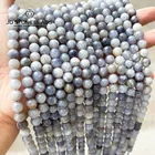 Бусины Из Натурального люминесцентного йолита, круглые бусины россыпью для изготовления ювелирных изделий, рукоделия, браслетов, ожерелий, нитка 6, 8, 10 мм