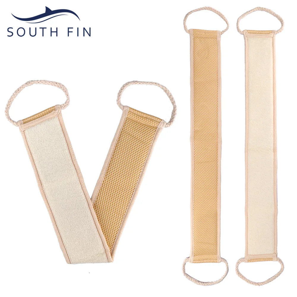 

Full Polyester Sandwich SOUTH FIN Bath Bath Dead Skin Peeling Two-sided Strong Bath Towel Pull Back Strip