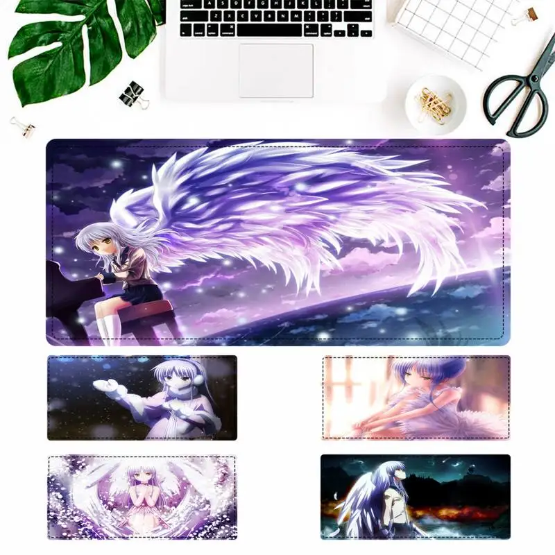 

Hot Selling Angel Beats Kanade Tachibana Gaming Mouse Pad Gamer Keyboard Maus Pad Desk Mouse Mat Game Accessories For Overwatch