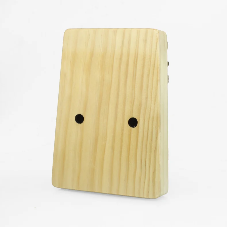 Kerus 17 teclas piano de pulgar Kalimba изготовленный из деревянной пластины caoba Body instrument ento
