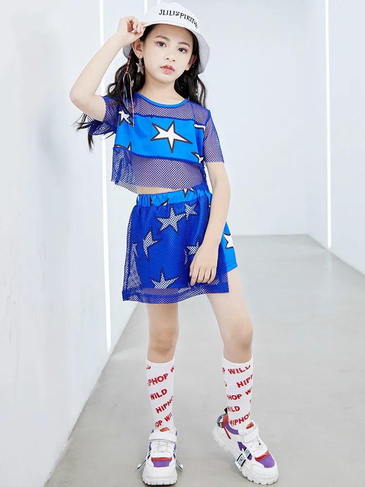 

Одежда для девочек в стиле хип-хоп; Свитер; Одежда для джазового концерта и танцев; Костюм; Детская одежда для бальных танцев