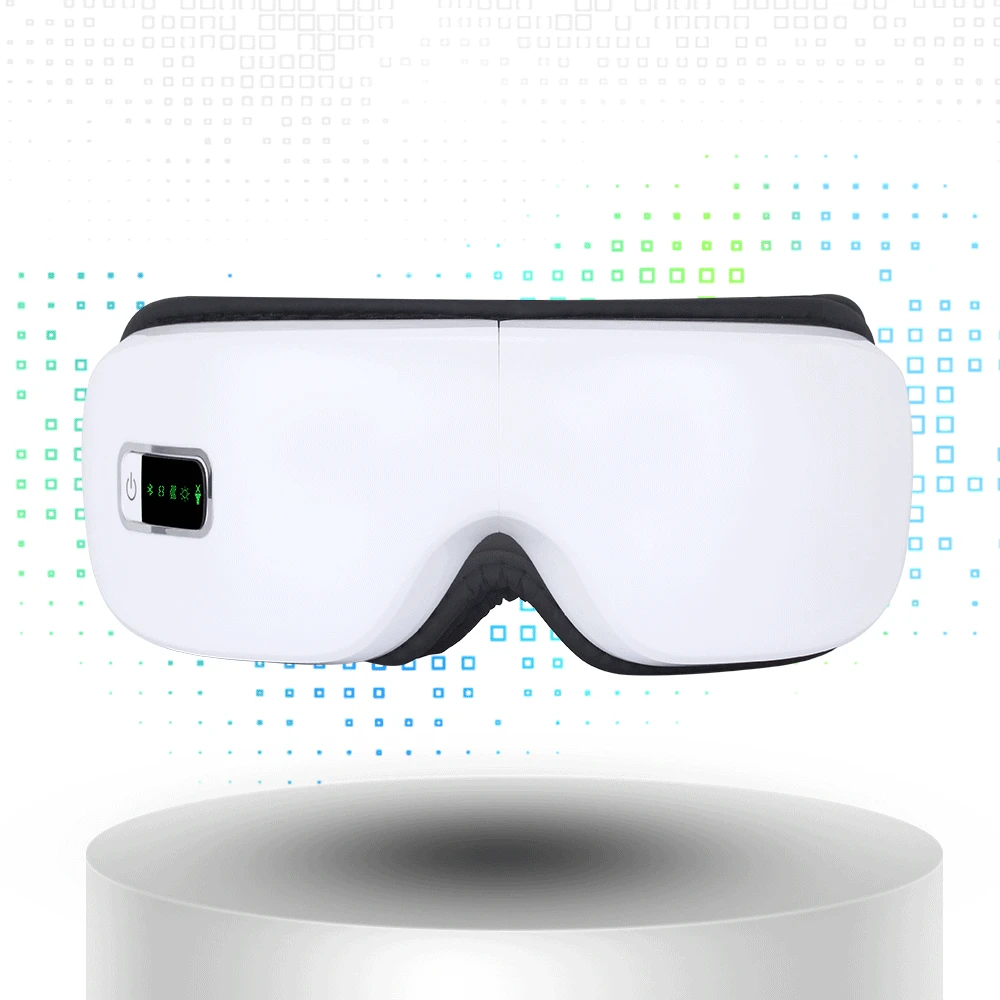 Перезаряжаемые глаз терапия массажер Электрический работы при прослушивании