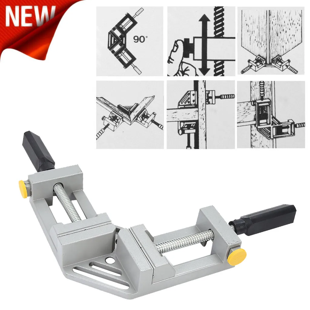 Быстрый зажим угловой для дерева металла под прямым углом 90 сварочный инструмент