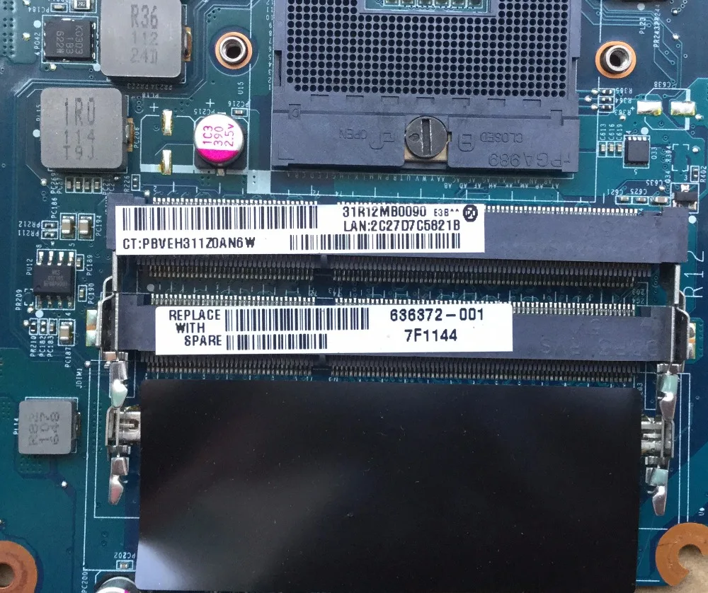 636372-001 материнская плата для hp Pavilion G6-1000 G4 G7 материнская плата для ноутбука HM55 6470/1G DA0R12MB6E0 DA0R12MB6E1