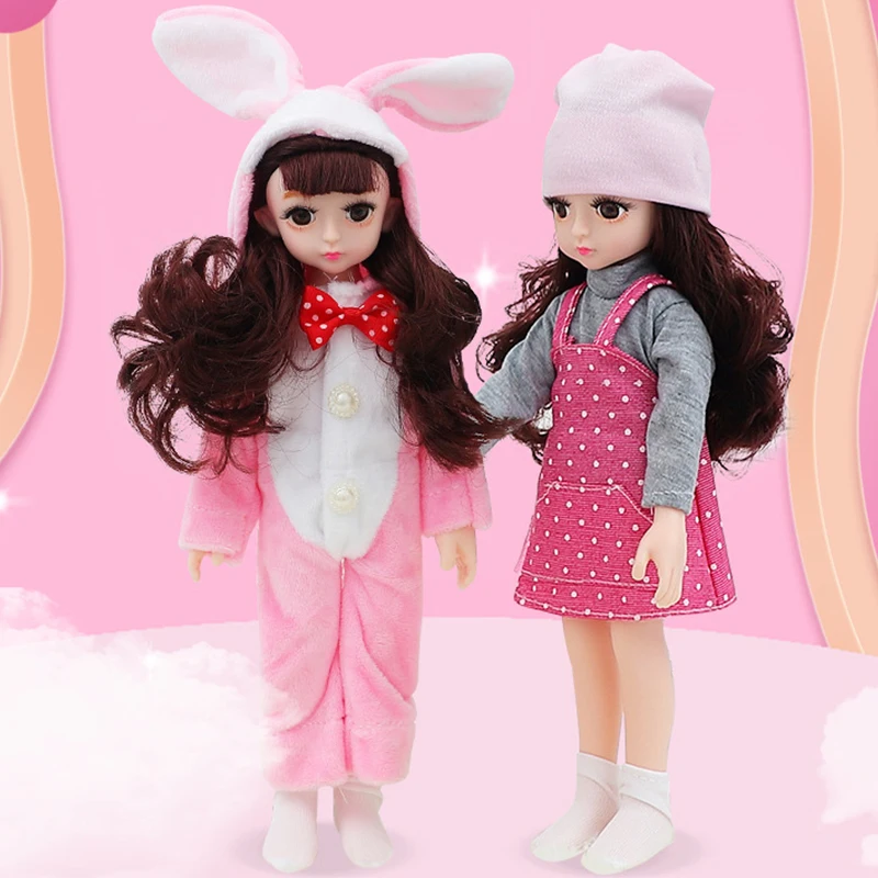 

Симпатичные 30 см 1/6 3D глаза BJD куклы игрушки с аксессуарами одежда обувь модное платье фигурки Куклы Игрушки для девочек подарок
