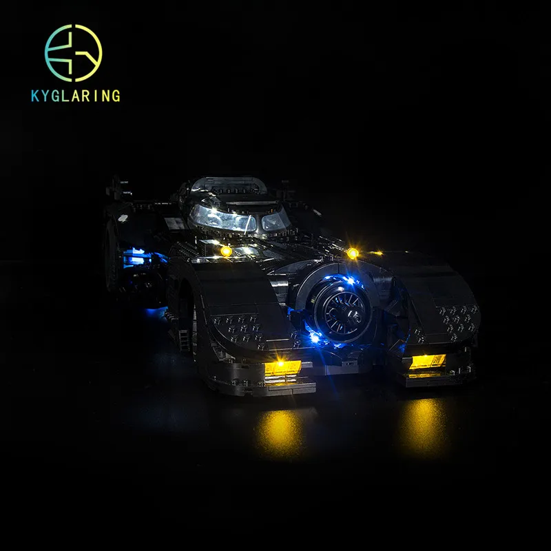 Светодиодный светильник Kyglaring для lego 76139 1989 комплект Batmobile (комплект блоков не
