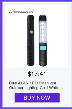 DINGDIAN светодиодный DC3.7V USB Перезаряжаемый рабочий светильник COB светодиодный флэш-светильник USB Рабочий светильник фонарь светильник крюк лампа открытый кемпинг светодиодный фонарь