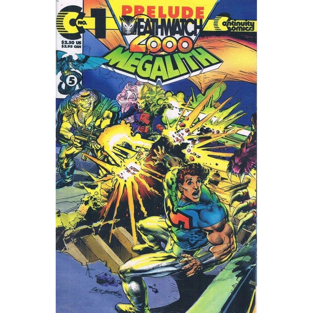 Megalith. Prelude Deathwatch 2000 Vol.1 №5. США Апрель 1993. Оригинальный комикс на английском языке
