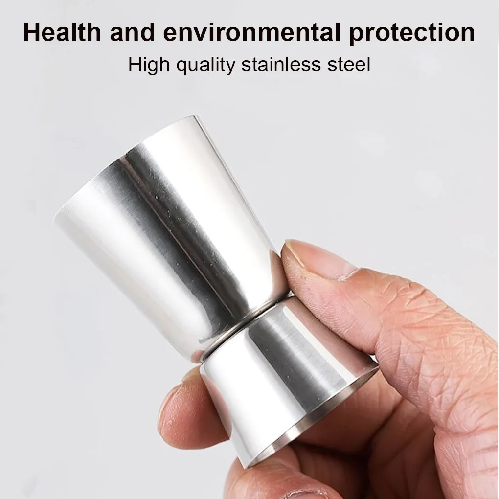 15/30 мл шейкер для коктейлей из нержавеющей стали мерный стакан двойной выстрел