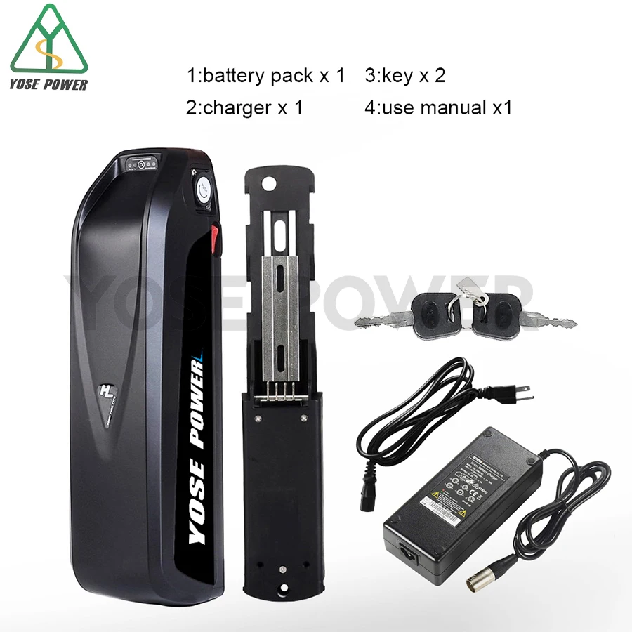 

Батарея Hailong Ebike 48V 13Ah 18650 литиевая батарея с USB для 1000W электродвигатель электровелосипеда Акку 48V аккумулятор