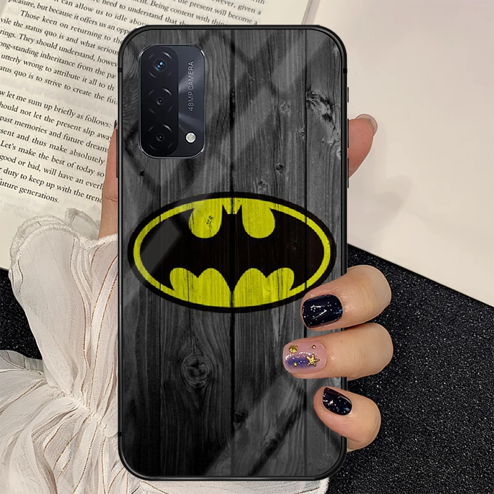

Movie Super Hero Batmans Phone Tempered Glass Case Cover For oppo realme find a x c xt gt 2 53 3 6 7 50 11 Pro lite 5g