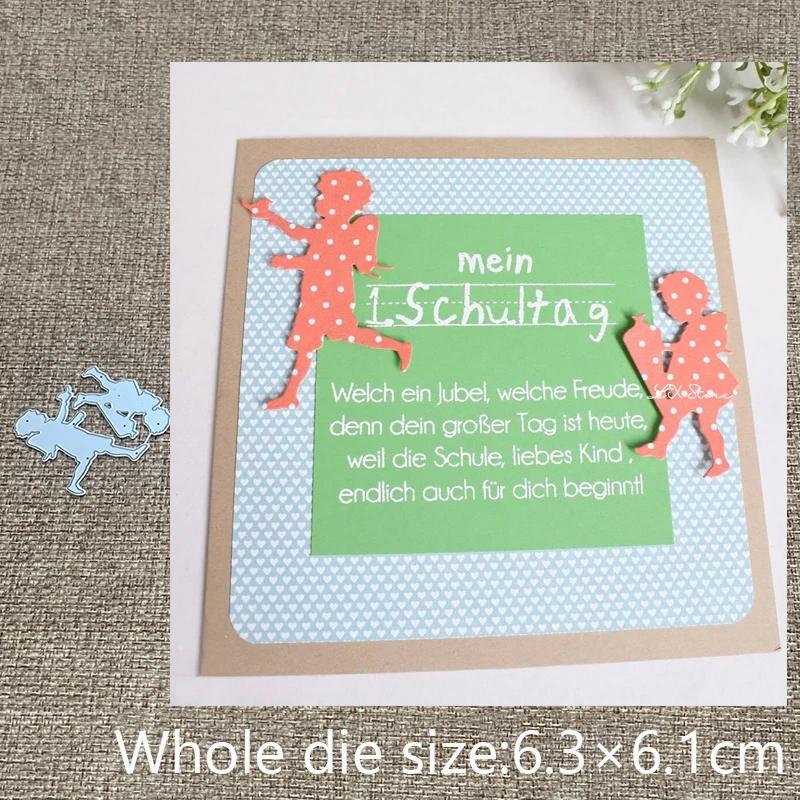 

Новый дизайн, металлический трафарет для рукоделия, пресс-формы, 2 шт., детское украшение, высечки для скрапбукинга, альбом, бумажная карта, р...