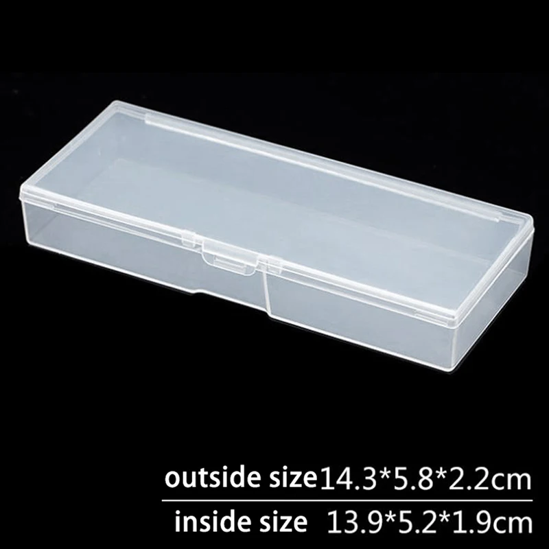 

Stand Display Boxes Organizer Case Buffer Grinding Files Plastic Transparent