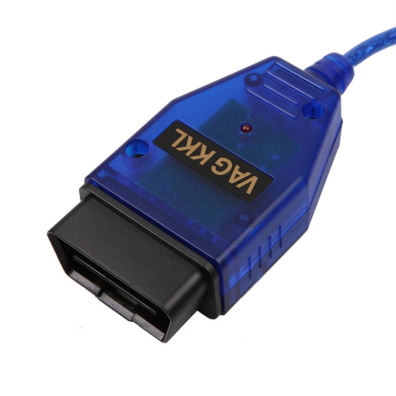 KKL409 VAG-COM диагностический кабель USB разъемы OBD2 II для Volkswagen Golf Jetta Passat Beetle Bora Caddy Touran
