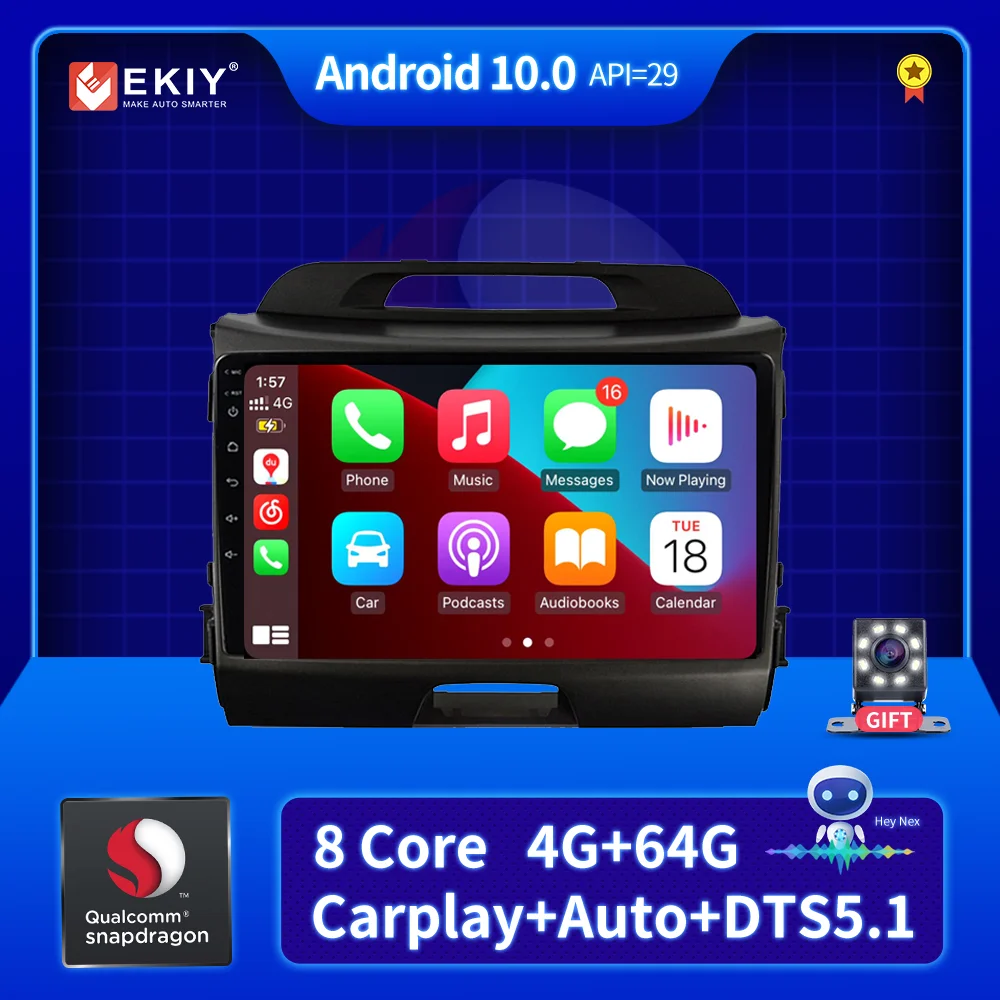 

Radio 2 Din for KIA Sportage 2010 2011 2012 2013 2014 2015 2016 Autoradio Multimedia Video Player Navigation GPS Audio for Cars