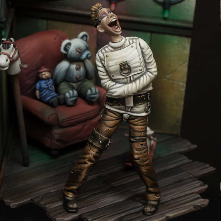 1/35 Смола Модель Строительный комплект фигурка забавная | Игрушки и хобби