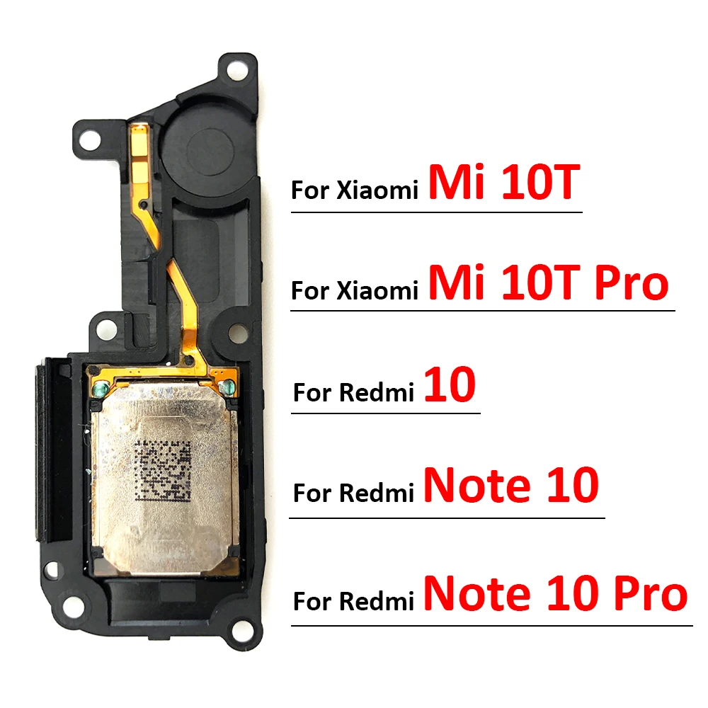 

Новинка нижний громкоговоритель звуковой сигнал кольцо гибкий кабель для Xiaomi Redmi 10 / Redmi Note 10 Pro / Mi 10T Pro