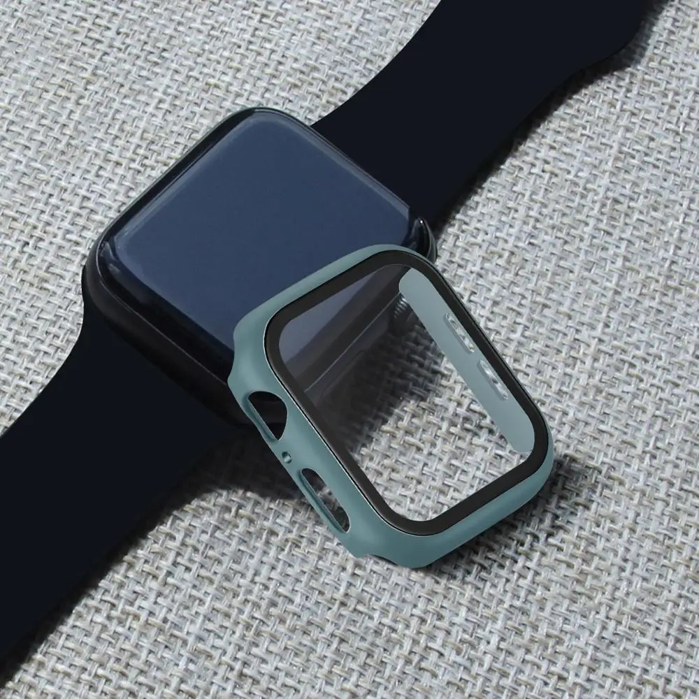 Чехол из поликарбоната для apple watch series 5 3 4 38 мм 42 тонкий защитный чехол iWatch 40 44 |