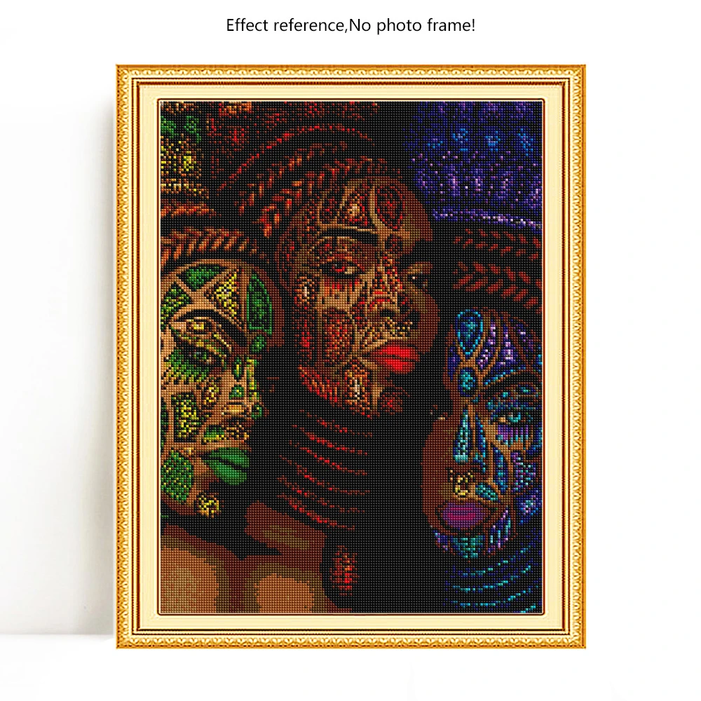 Evershine 5D Diamond Painting Full Square Drill Portrait Embroidery Indian Woman Mosaic Paintings Cross Stitch Gift | Дом и сад
