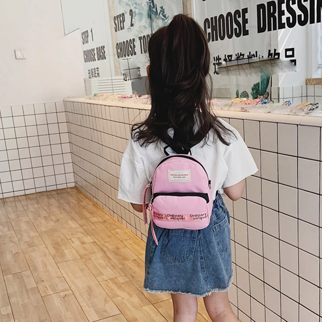 

Однотонная модная женская сумка, Детская сумка, сумка через плечо, Многофункциональный маленький рюкзак карамельных цветов, подарок на ден...