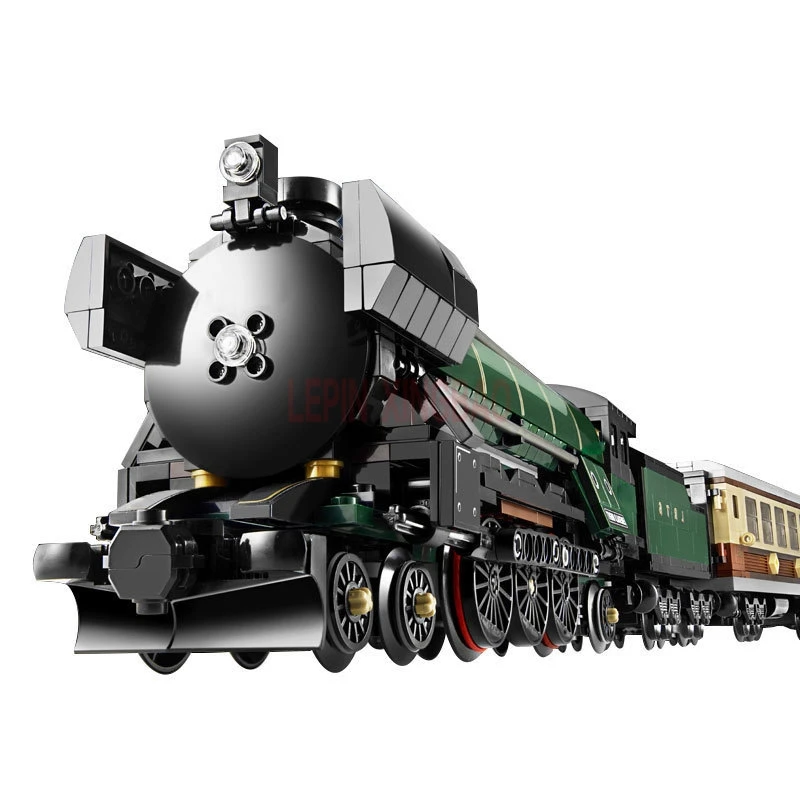 LEPIN 21005 LP 02008 02010 02009 21005 21006 21007 02038 02039 02117 02118 lelepins поезд Buillding блоки кирпичи клон 60052 60098 60051 - Цвет: LEPIN 21005